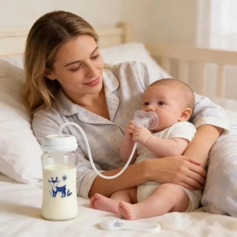 240ml Anti-Colic Baby Feeding Bottle | Easy and Comfortable Supervised Feeding