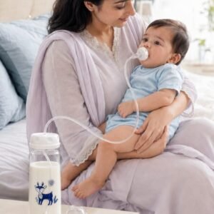 240ml Anti-Colic Baby Feeding Bottle | Easy and Comfortable Supervised Feeding
